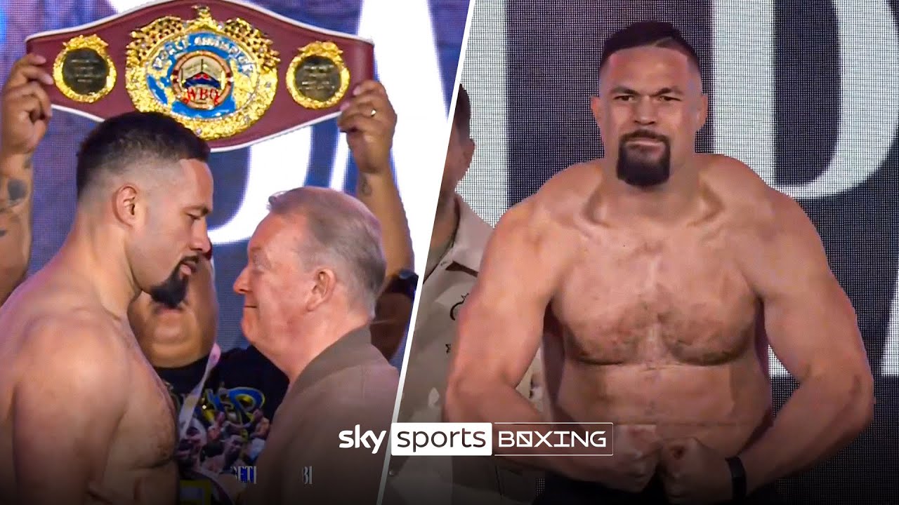 Joseph Parker WEIGHS IN ahead of Martin Bakole fight ⚖️