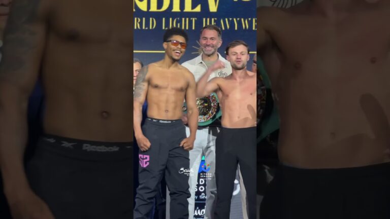 Shakur Stevenson & Josh Padley get heated at face off! 😮🔥