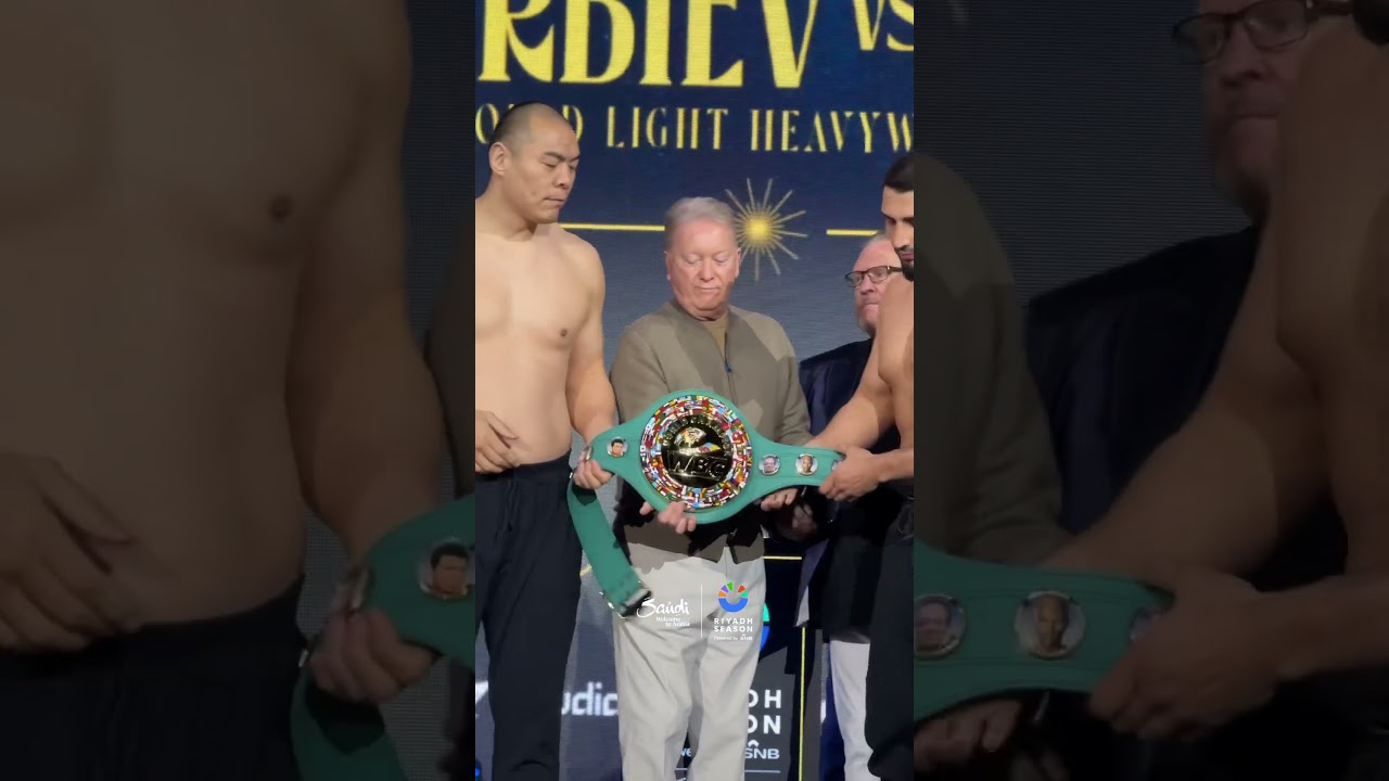 One more sleep until Zhang & Kabayel go to war 💣😳