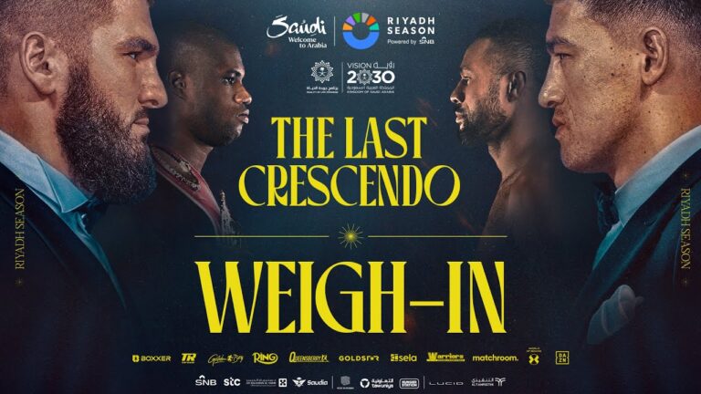 Artur Beterbiev vs Dmitry Bivol 2 LIVE Weigh-In | Light-Heavyweight UNDISPUTED #RiyadhSeason