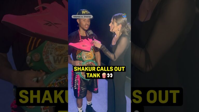 Shakur wants Gervonta NEXT! 🔥 #shorts