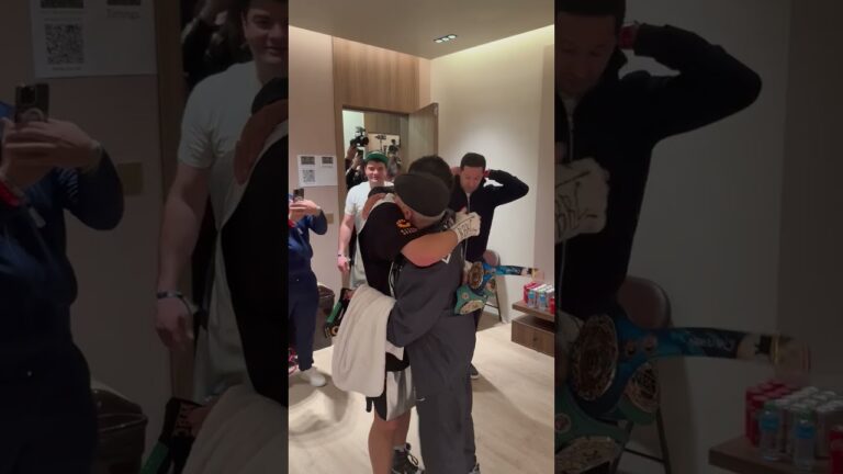 Exclusive Clip From Inside Dmitry Bivol's Winning Dressing Room After Beterbiev Rematch