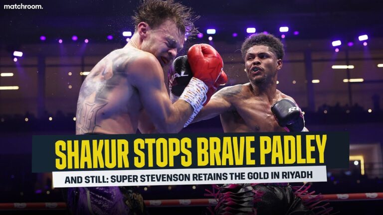 HIGHLIGHTS: Shakur Stevenson Breaks Down Game Josh Padley In 9 Rounds