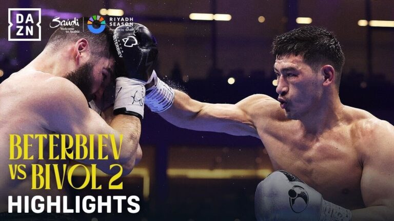 Riyadh Season: Artur Beterbiev vs. Dmitry Bivol 2 Fight Highlights