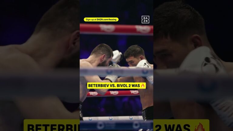 Artur Beterbiev vs. Dmitry Bivol 2 was  🤌 #shorts