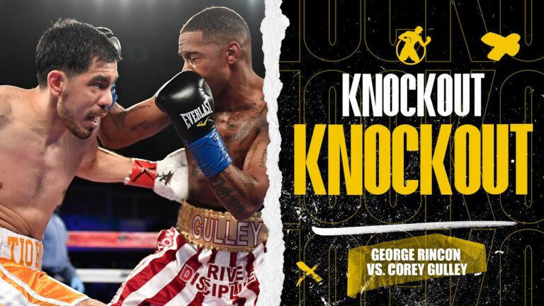 KO | George Rincon vs. Corey Gulley! An explosive counter right hook!