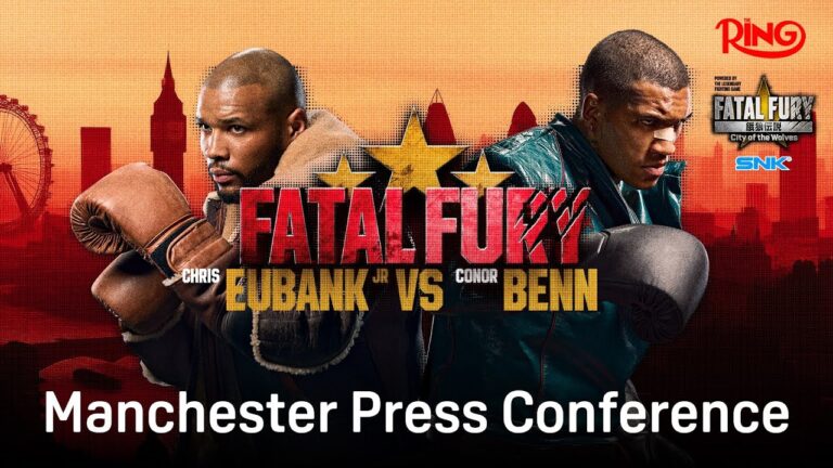 RING MAGAZINE: CHRIS EUBANK JR. VS. CONOR BENN LAUNCH PRESS CONFERENCE LIVESTREAM