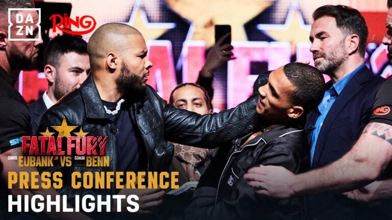 Chris Eubank Jr. vs. Conor Benn | Launch Press Conference (Ring Magazine)