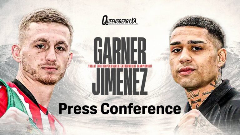 RYAN GARNER VS. SALVADOR JIMENEZ PRESS CONFERENCE LIVESTREAM