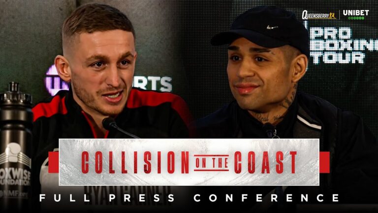 Collision on the Coast! Live Press Conference | Ryan Garner vs Salvador Jimenez 🏖️ 🥊