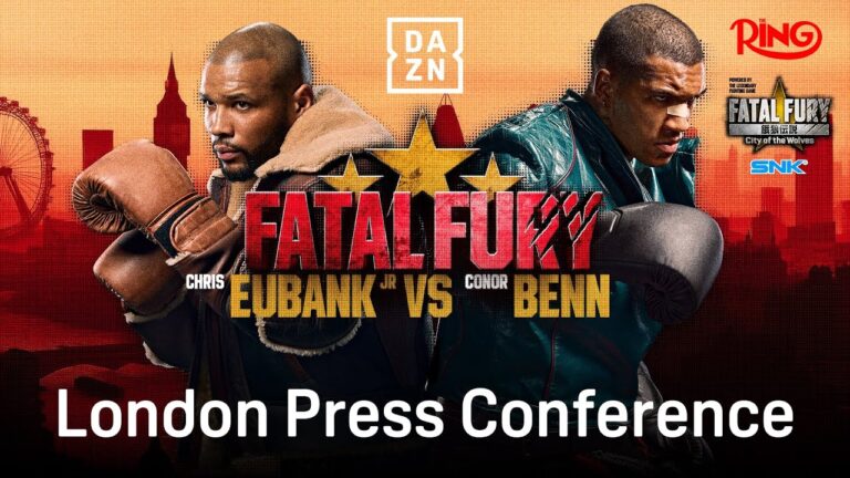 CHRIS EUBANK JR. VS. CONOR BENN LAUNCH PRESS CONFERENCE LIVESTREAM