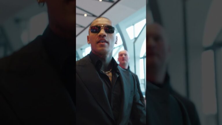 Conor Benn Arrives At Tottenham Hotspur Stadium For Eubank Presser