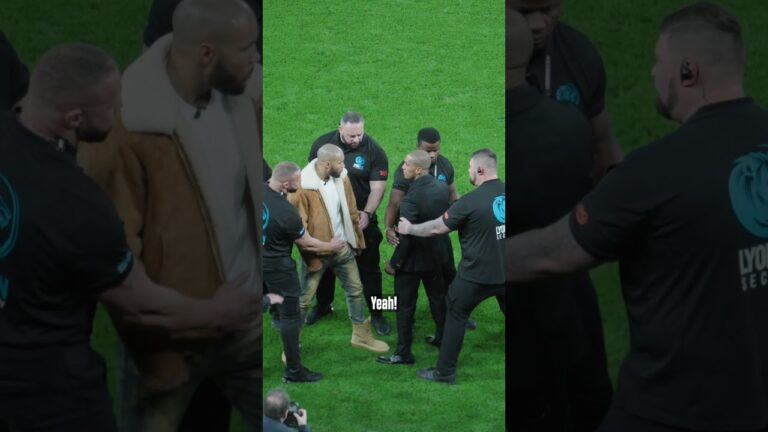 Mic'd Up Pitch-Side Face Off 🔊 Chris Eubank Vs Conor Benn