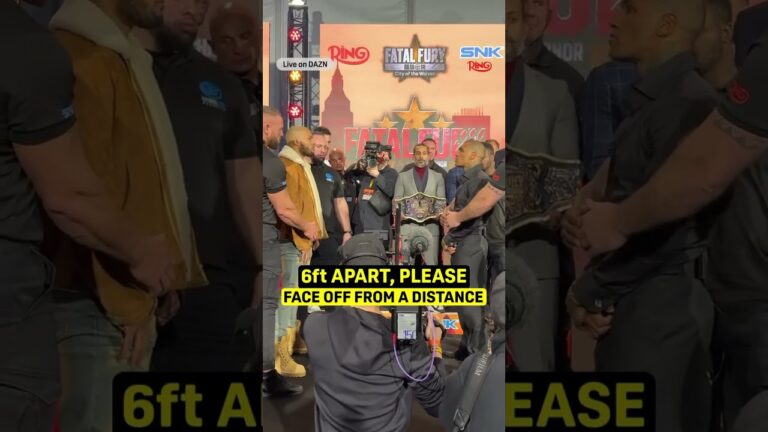 Chris Eubank Jr. and Conor Benn Face Off!