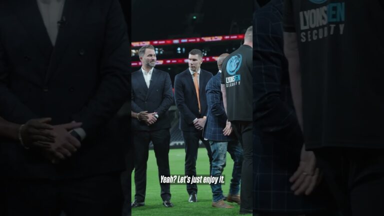 “You Melt!”- Conor Benn Makes Ben Shalom Flinch After Pitch Face Off 😂