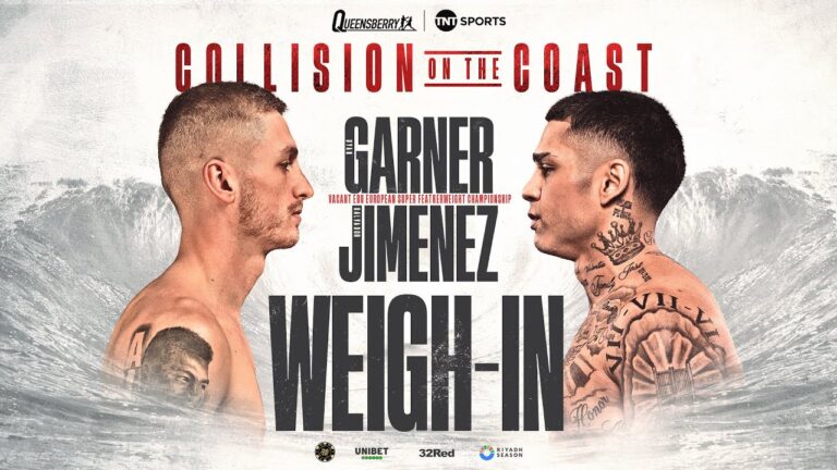 Collision on the Coast! Live Weigh-In | Ryan Garner vs Salvador Jimenez 🏖️ 🥊