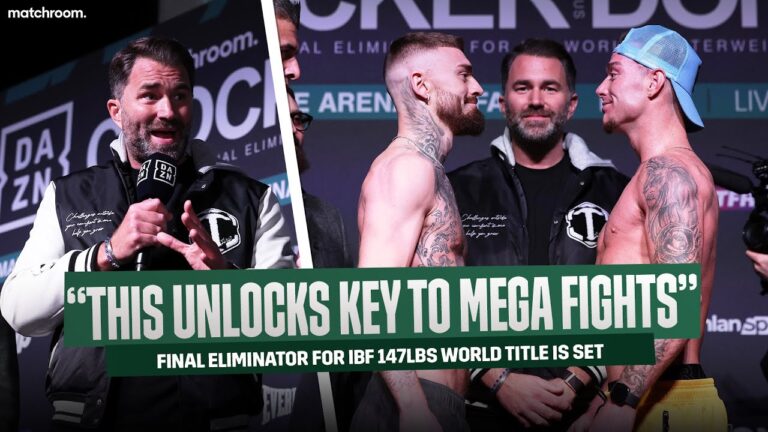 “This Ends By Knockout!” – Lewis Crocker, Paddy Donovan & Eddie Hearn Final Predictions