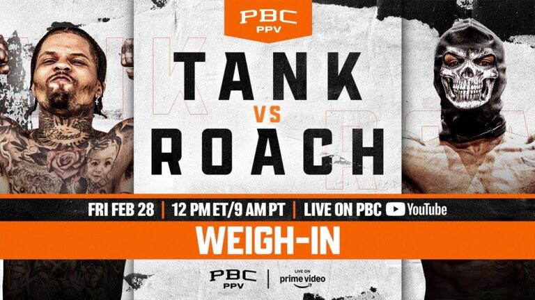 Tank vs. Roach: WEIGH-IN | PBC PPV on Prime Video