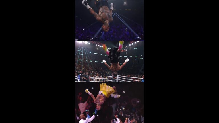 Which of Tank Davis' Celebratory Backflips Is YOUR Favorite?