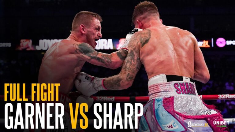 Ryan Garner vs Archie Sharp FULL FIGHT | Garner & Sharp go to WAR in 10 round thriller! 💥