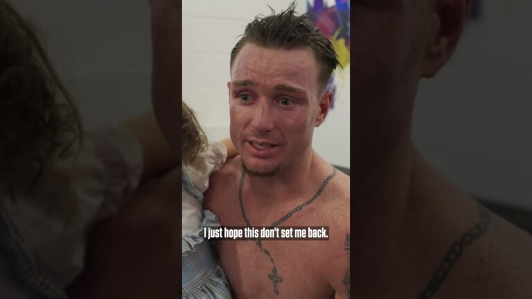 Emotional Paddy Donovan Reacts To DQ Defeat Vs Lewis Crocker