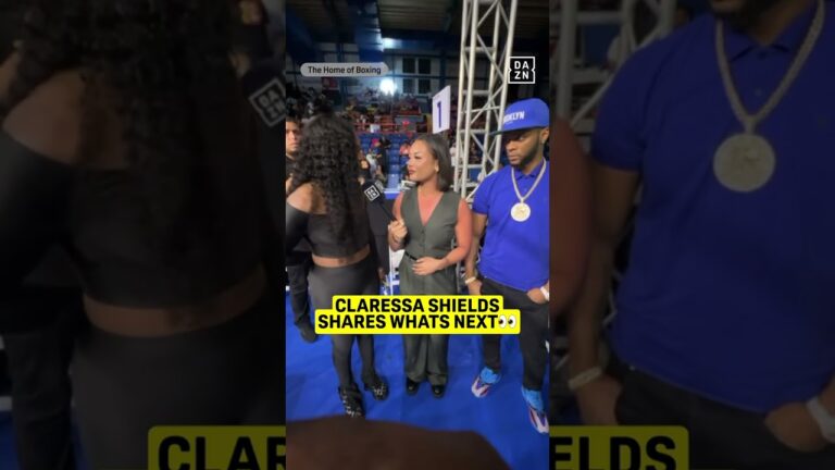 🚨 Claressa Shields shares who's next on her hit list 🥊
