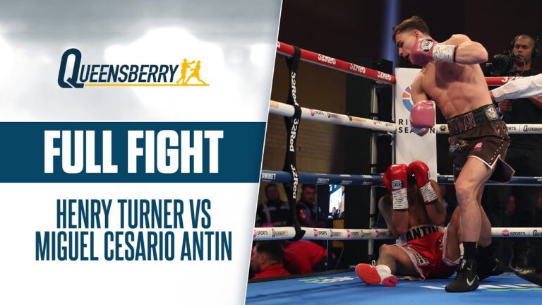 FULL FIGHT | Henry Turner vs Miguel Cesario Antin | Turner stuns with first Round KO! 🎩💥