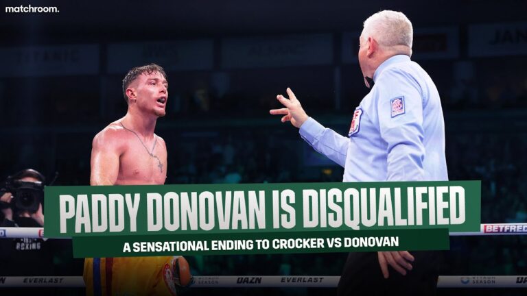 Crazy Finish 🤯 Paddy Donovan Is DQ's After Late Punch To Lewis Crocker