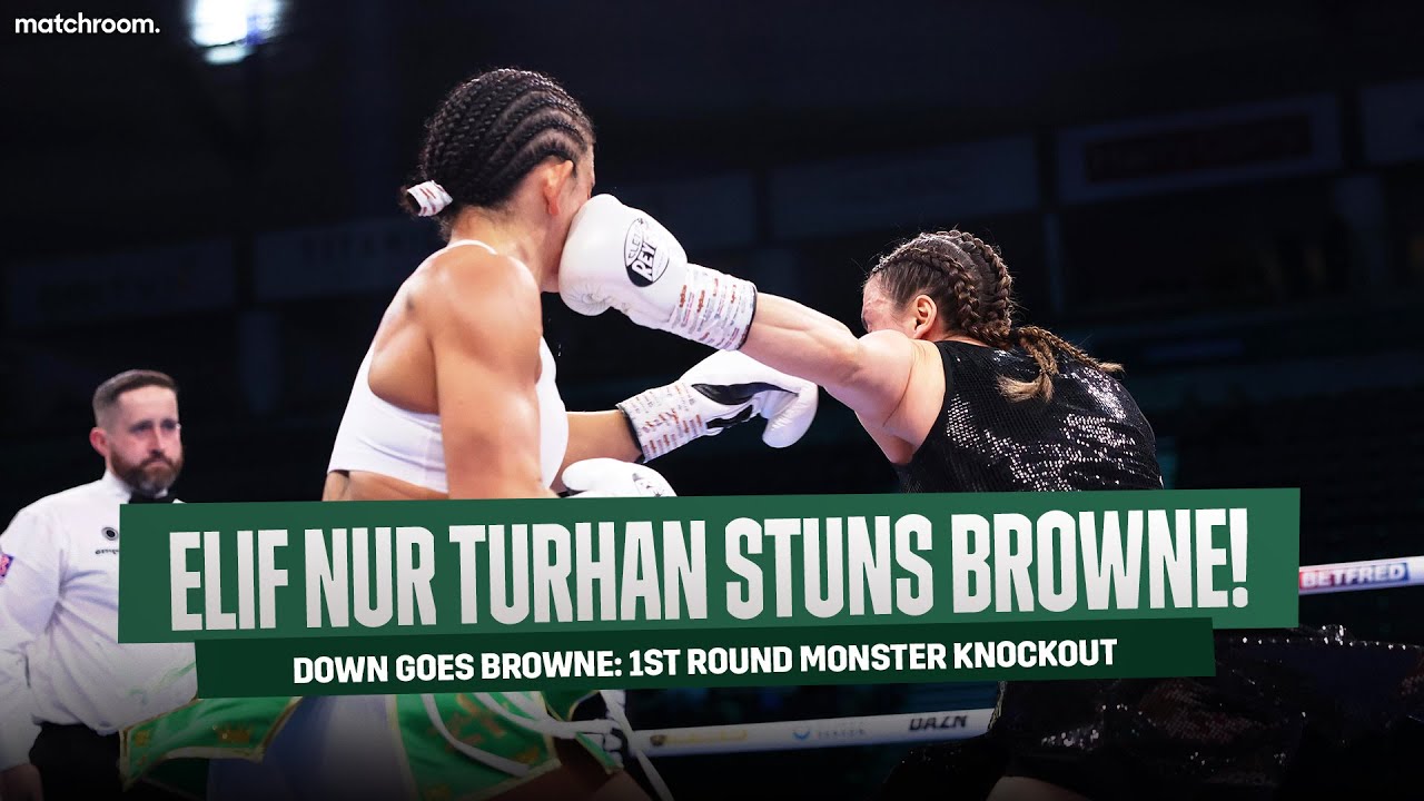 Elif Nur Turhan Lands HUGE Left Hook To KO Shauna Browne | Full Fight