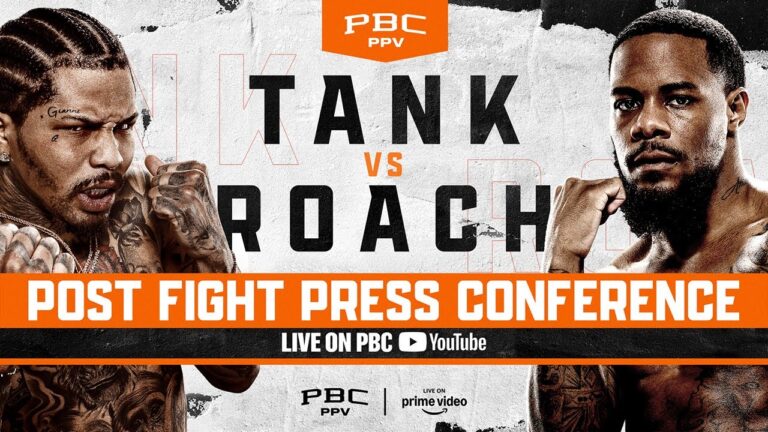 Tank vs. Roach POST-FIGHT PRESS CONFERNCE | #TankRoach