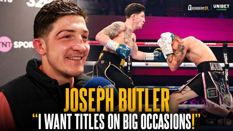 Joseph Butler “looks towards titles” after battling through early cut to get 6th professional win 🩸