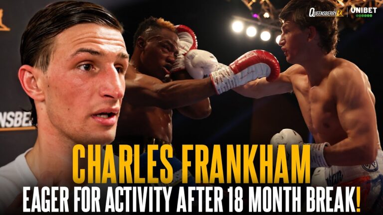 Charles Frankham EAGER for activity after 18 month break, impresses in Bournemouth comeback 🥊