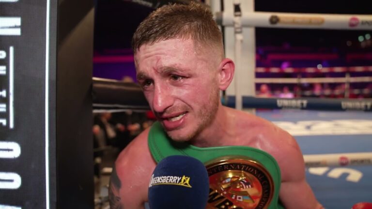 â€œWHAT DREAMS ARE MADE OF!â€ ✨ Emotional Ryan Garner on European Title win 🔥