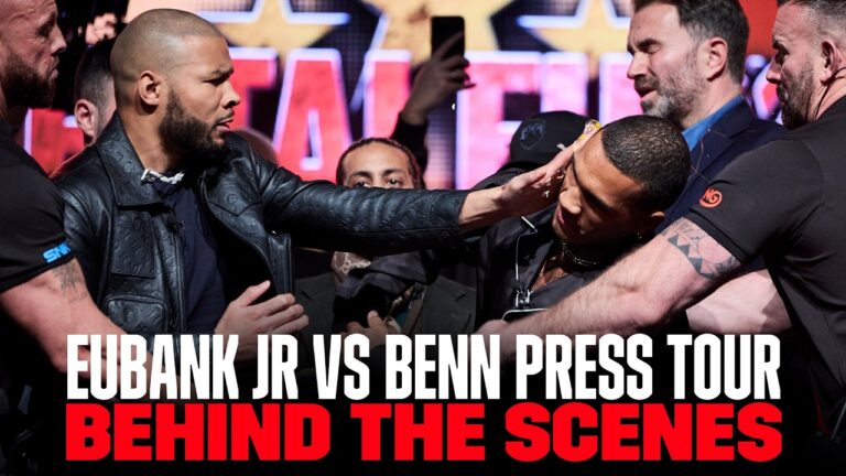 “Retribution Is Coming!” – Chris Eubank & Conor Benn Press Tour Recap