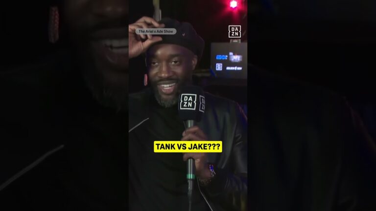 Was Tank planning on calling out Jake Paul?! 👀