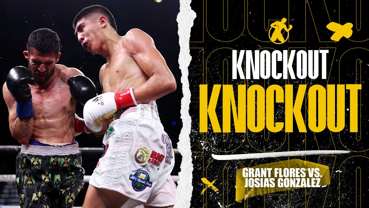 KO | Grant Flores vs. Josias Gonzalez #goldenboyfightnight