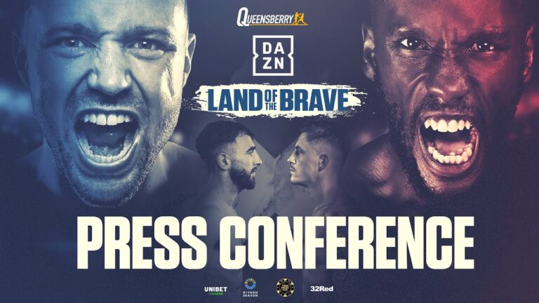 Josh Taylor vs Ekow Essuman! Live Press Conference | Land of the Brave 🏴󠁧󠁢󠁳󠁣󠁴󠁿 🥊