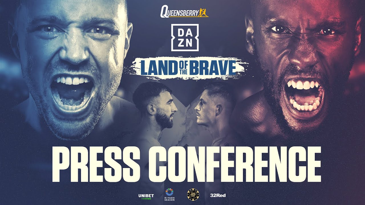 Josh Taylor vs Ekow Essuman! Live Press Conference | Land of the Brave 🏴󠁧󠁢󠁳󠁣󠁴󠁿 🥊