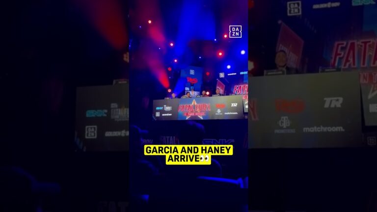 🗣️ Ryan Garcia and Devin Haney have arrived 🚨
