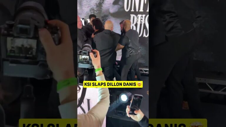 KSI SLAPS Dillon Danis 🤯 #shorts