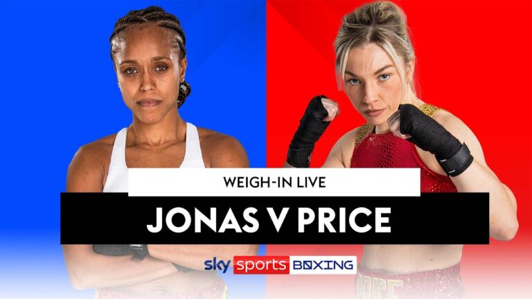 JONAS V PRICE | Weigh-in ⚖️