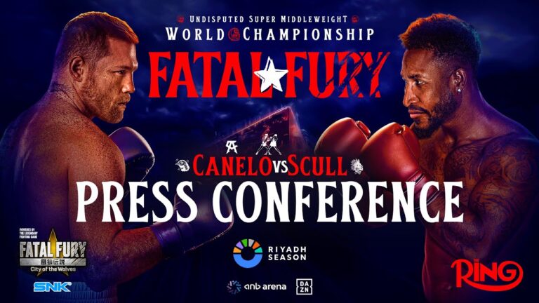 Canelo Alvarez vs William Scull – Fatal Fury | Live Press Conference | Undisputed Championship 🥊