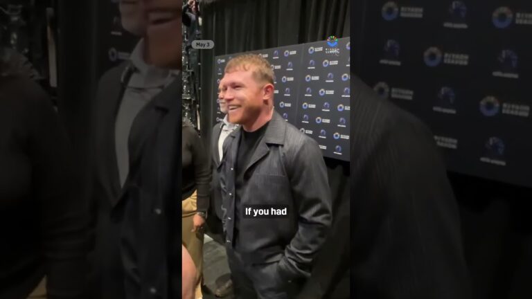 Everything Canelo wears is Amiri 👑