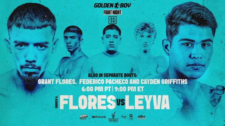 GOLDEN BOY FIGHT NIGHT | Manuel “Gucci Manny” Flores vs. Jorge “Zurdo” Leyva