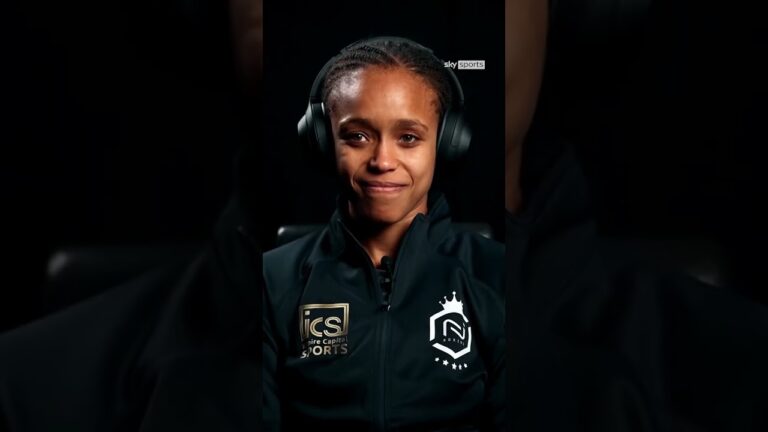 Natasha Jonas listens to an emotional message from her grandma