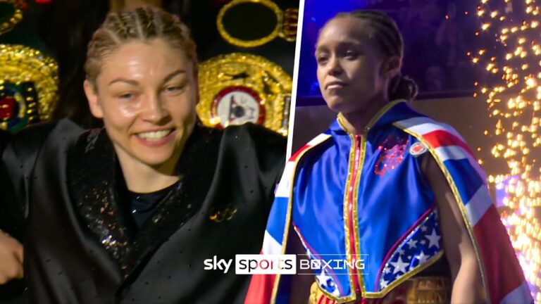 Lauren Price and Natasha Jonas' EPIC Albert Hall ringwalks 🤩