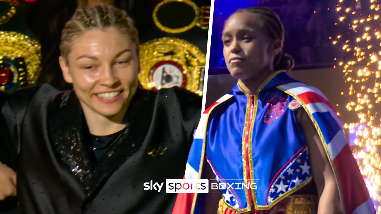 Lauren Price and Natasha Jonas' EPIC Albert Hall ringwalks 🤩
