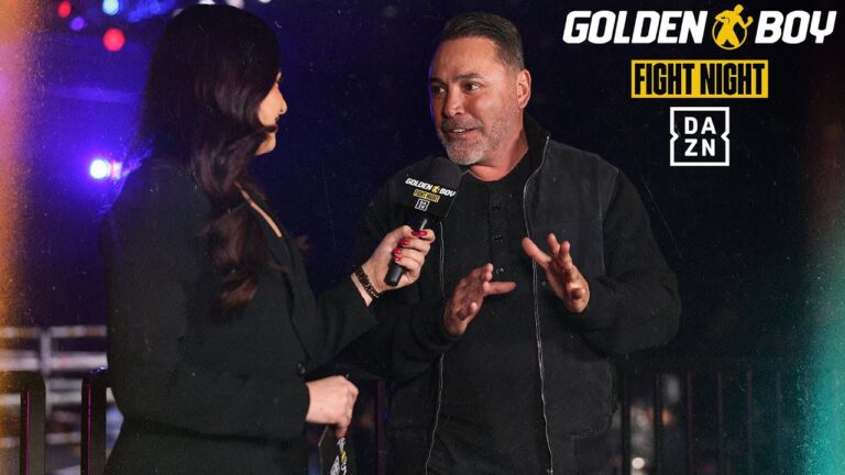 Oscar De La Hoya | Oscar speaks on bright future of Golden Boy!