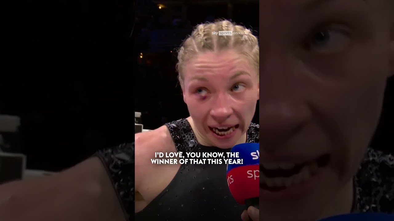 “I can become UNDISPUTED!” 👑 Lauren Price calls out the winner of Mayer vs Ryan 2 👊