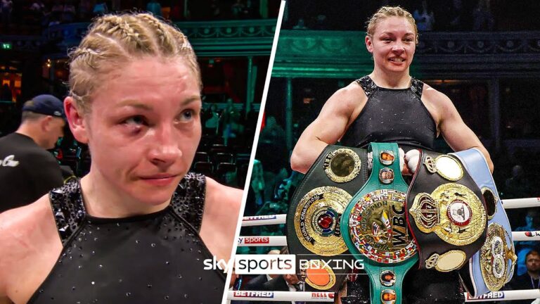“I CAN become undisputed!” | Lauren Price calls out Mayer v Ryan 2 winner after beating Tasha Jonas